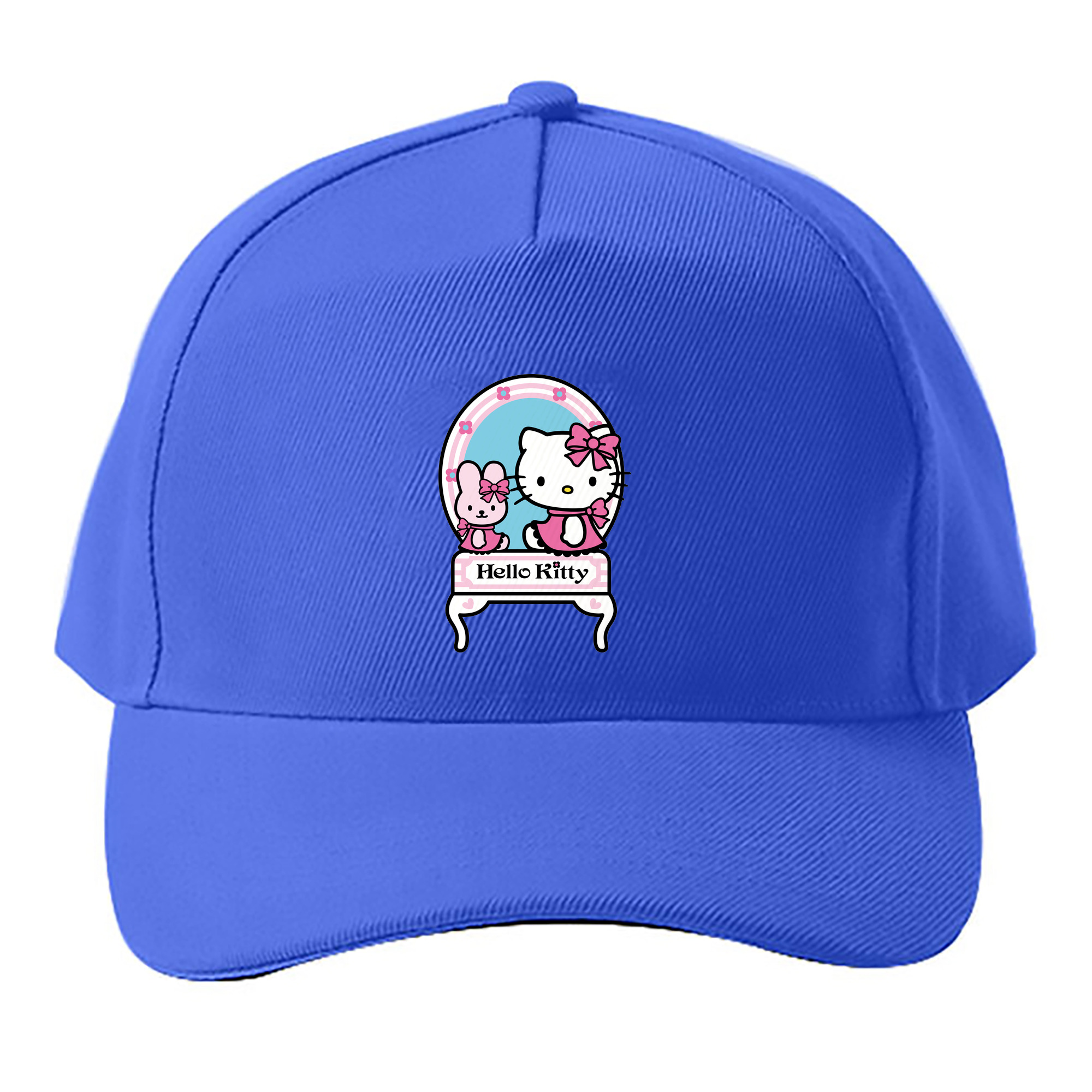 （画像用） Hello Kitty ハローキティ ベースボールキャップ 綿100％ 男女兼用 帽子 スポーツ